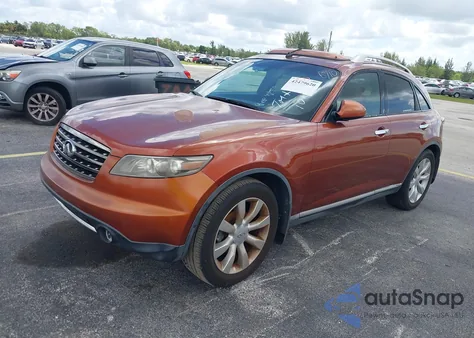 2007 Infiniti Fx35 from USA, damaged, VIN JNRAS08U57X101042